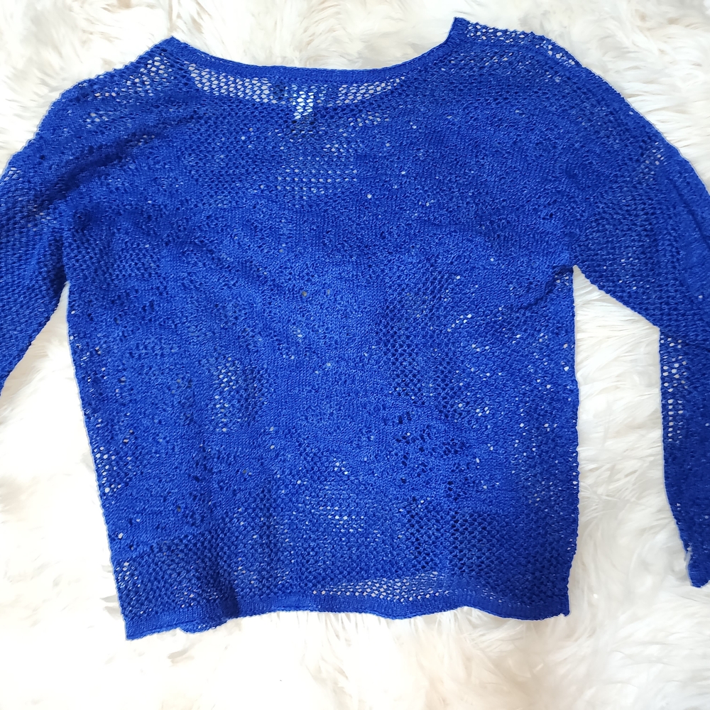 INC International Concepts Cobalt Blue Women's Sweater
